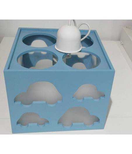 Lampara De Techo Nature Coche Azul Dosy2