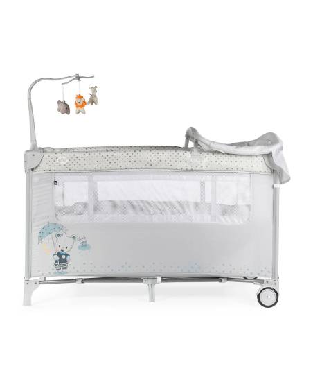 Parque Cuna Complet Plus 630225 Gris Innovaciones MS