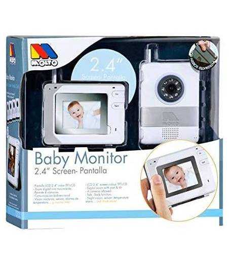 Vigilabebes Video Molto Baby Monitor Pantalla 2,4" Pulgadas Screen