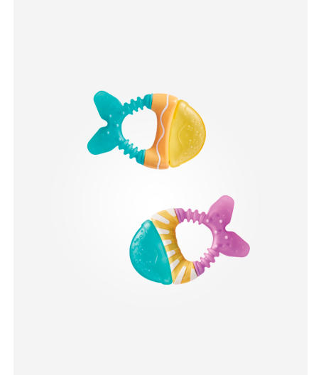 Mordedor Menta Dulces Pececitos Pack De 2 Saro