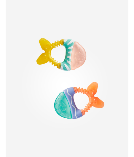 Mordedor Naranja Dulces Pececitos Pack De 2 Saro