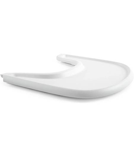 Bandeja Blanca Para Trona de Madera