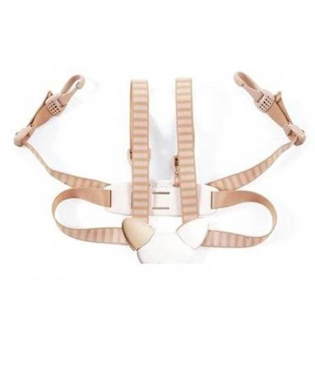 Arneses Color Natural Para Trona De Madera