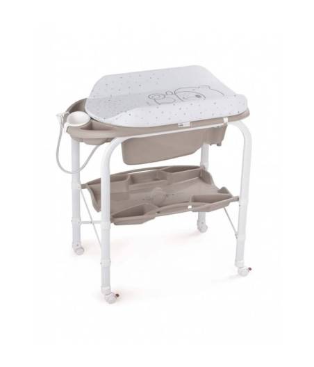 Bañera Con Cambiador Cambio C248 Teddy Beige Cam