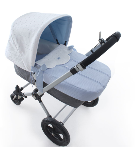 Saco Capazo 3 Usos Dots Azul Uzturre