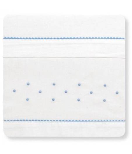 Sabanas De Minicuna Romantic Azul Bimbidreams