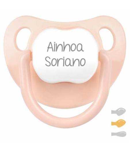Chupete Baby Salmon Personalizado 0-6M