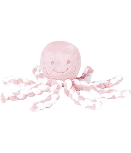 Muñeco Dou Dou Peluche Pulpo Piu-Piu Rosa Nattou