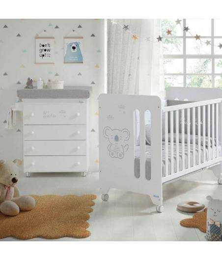 Cuna Koala 120x60 cm Madera Lacada Micuna