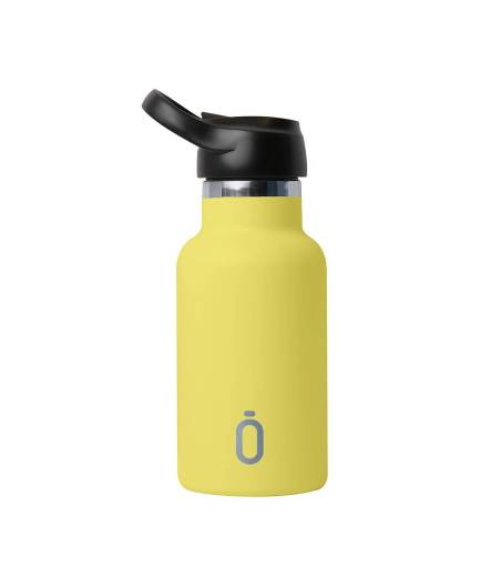 Botella Térmica Runbott 0.35L con Doble Pared de Acero y Capa Cerámica. Limón