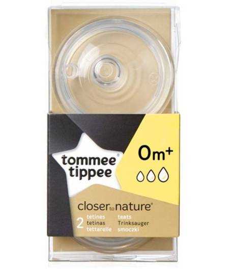 Tetinas Easy Vent Flujo Variable 0m+ Pack De 2 Tommee Tippee