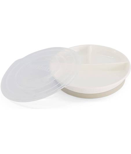 Plato Dividido Blanco 6 M+ Twistshake