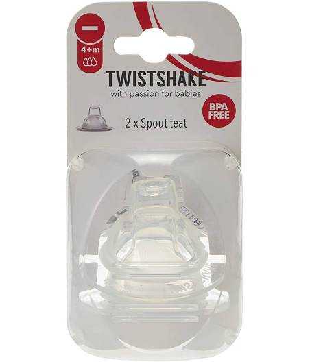 TwistShake Tetina Pico Spout +4M 2uds