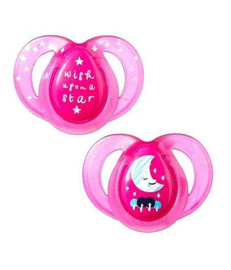 Chupetes Night Time 6-18 M Pack De 2 Tommee Tippee