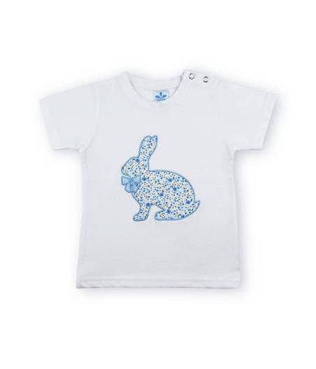 Camiseta Conejo Iris 6M Azul Sardon