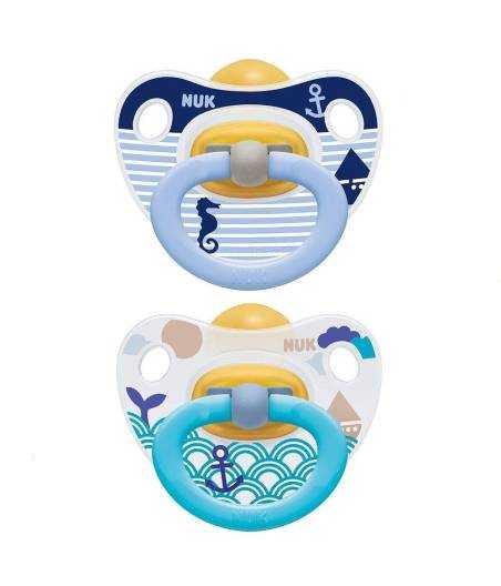 Chupete Latex Happy Kids 0-6 M Pack De 2 Nuk