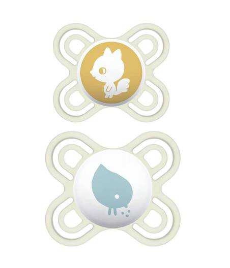 Chupete Perfect Start 0 - 2M+ Silicona MAM