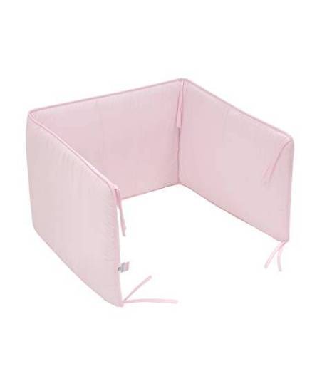 Protector o Chichonera Tejido Pique Rosa Cuna DePeques