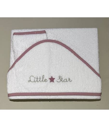 Capa De Baño Little Star Rosa Disbebe