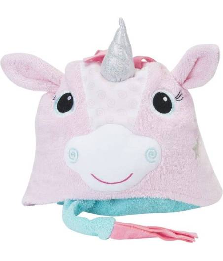 Capa De Baño Unicornio Rosa Zoocchini