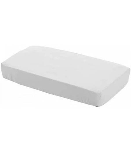 Sabana Bajera Cuna Tencel Blanco Cambrass