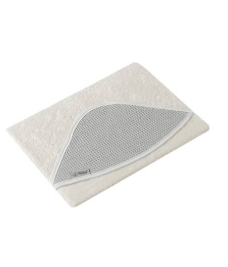 Capa De Baño Bambu Gofre Gris D'Peques