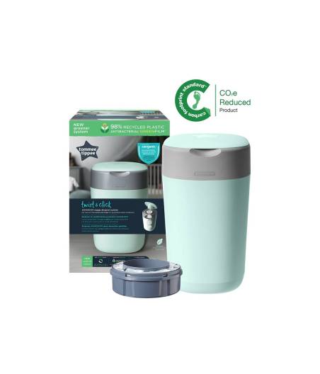 Contenedor De Pañales Sangenic Twist & Click Verde Tommee Tippee