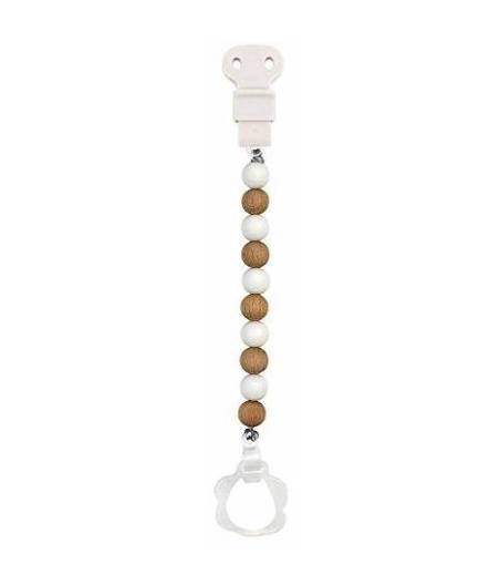 Cadena Silicona y Madera Nattou