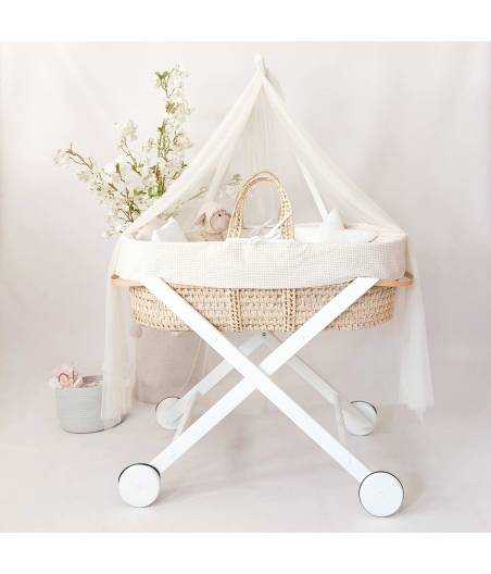 Moises y Patas De Madera A Tu Gusto De Azul y Rosa