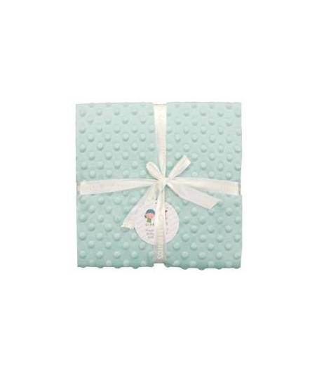 Manta De Topitos Verde Gamberritos