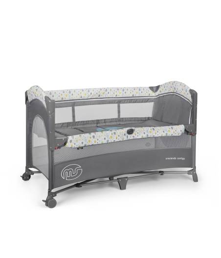 Parque Cuna Oxford Globos Colecho 630409 Gris Innovaciones MS