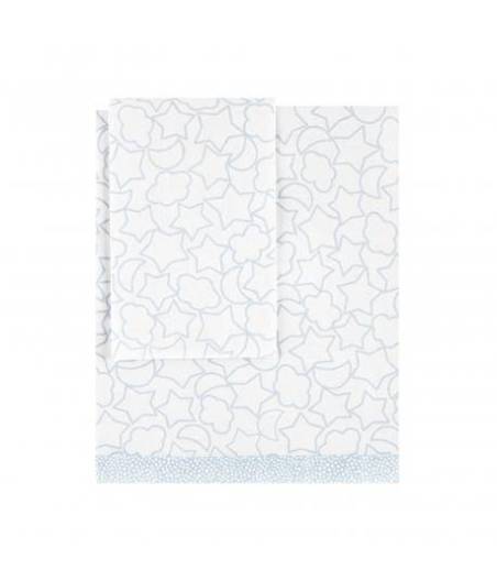 Sabanas De Cuna Notte Dream Azul Petit Praia