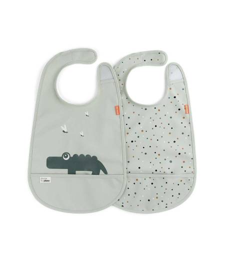 Pack de 2 Baberos Croco Done By Deer