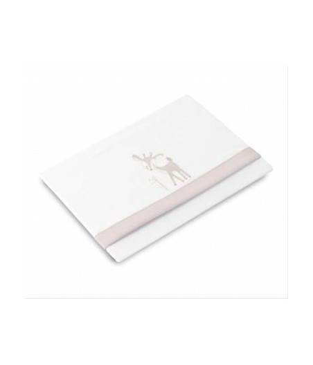 Sabanas De Cuna Punto Ciervo Rosa Maquillaje D'Peques