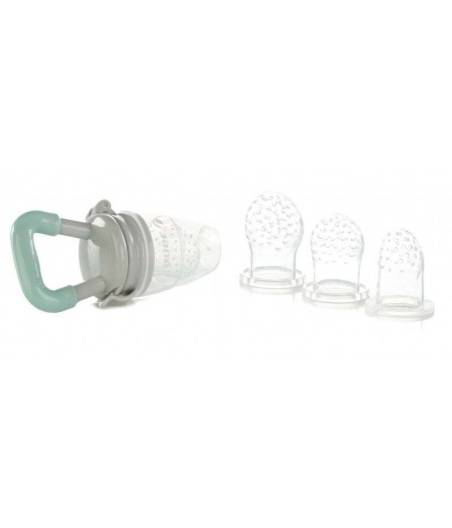 Alimentador Anti-Ahogo Con Tetina De Silicona Menta Jane