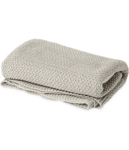 Manta Punto Bambú Gris Kiokids