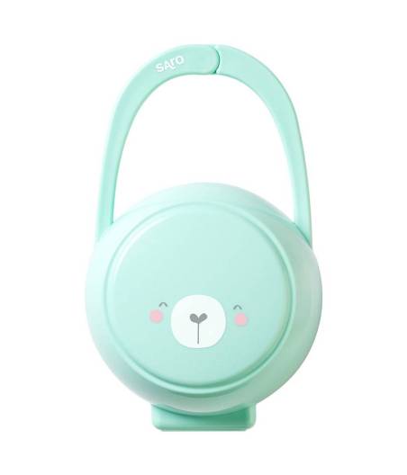 Caja Portachupetes Oso Verde Saro