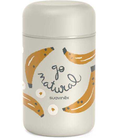 Termo De Solidos Beige Platanos 350 ML Suavinex