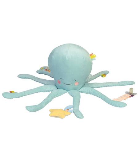Peluche Pulpo Gigante Multiactividades Ocean Life Verde Saro