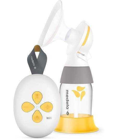 Pack Promo Sacaleches Electrico Solo Medela + Purelan + Botellas
