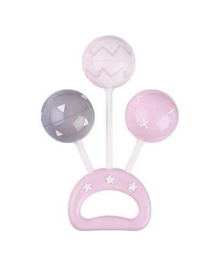 Sonajero Mi primer Sonajero Bolas Rosa Saro