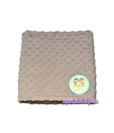 Manta De Topitos Marrón Gamberritos