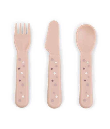 Set de 3 Cubiertos Foodie Happy Dots Done By Deer