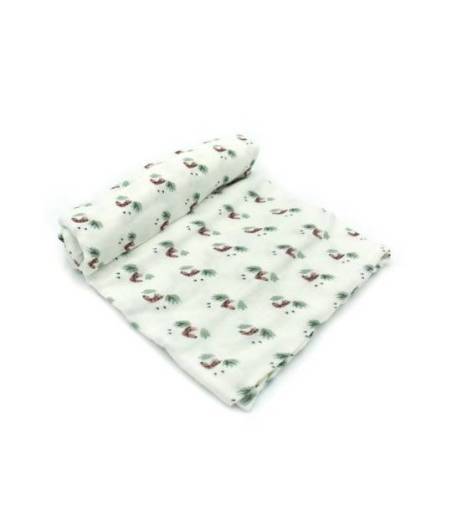 Muselina de Bambú Forest Green Jane U08