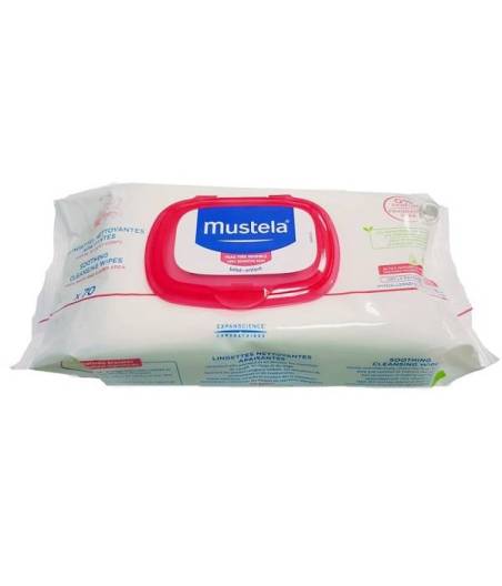 Toallitas Limpiadoras Pieles Sensibles Mustela 70 Unidades