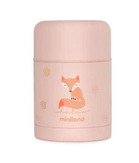 Termo De Solidos Rosa 600 ml Miniland