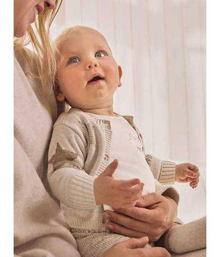 Conjunto 2515 Tres Piezas 4-6 M Beige Mayoral