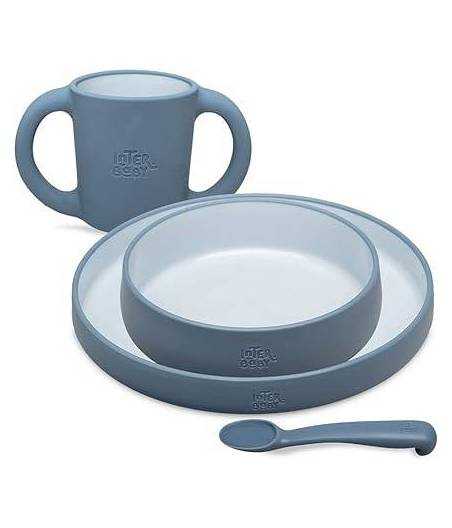 Vajilla De Aprendizaje Azul Interbaby