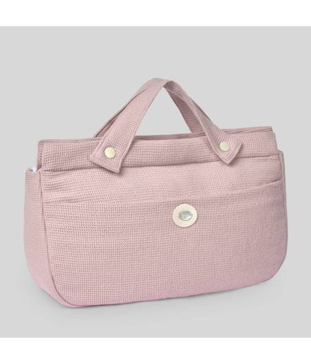 Bolso Panera Sarabia Rosa Atardecer Paz Rodriguez