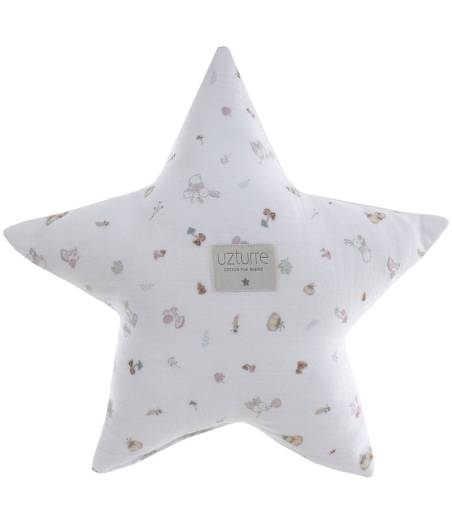 Cojin Decorativo Estrella Benjamin Menta Uzturre